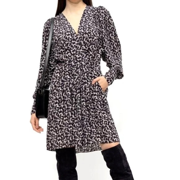 Isabel Marant Arone Printed Mini Dress - Picture 1 of 11